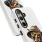 Bengal Cat Wearing a Safari Hat - Tough Phone Case