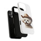 Maltese Wearing a Cowgirl Hat - Tough Phone Case