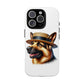 German Shepherd Wearing a Boater Hat - Tough Phone Case