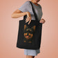 Yorkshire Terrier Wearing Sunglasses Cotton Tote Bag
