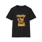 Miniature Schnauzer Wearing Sunglasses - Adult T-Shirt