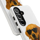 Golden Retriever Wearing Sunglasses - Tough Phone Case