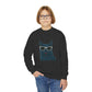Russian Blue Cat Wearing Sunglasses - Youth Sweatshirt