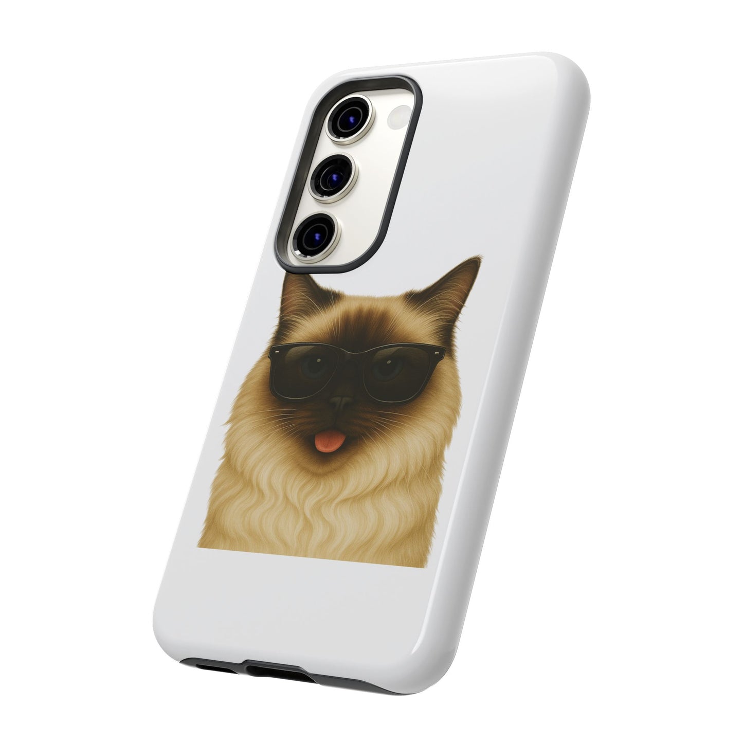 Ragdoll Cat Wearing Sunglasses - Tough Phone Case