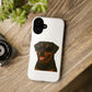 Rottweiler Wearing Sunglasses - Tough Phone Case
