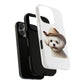 Maltese Wearing a Cowgirl Hat - Tough Phone Case