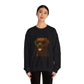 Brown Labrador Retriever Wearing Sunglasses - Adult Crewneck Sweatshirt