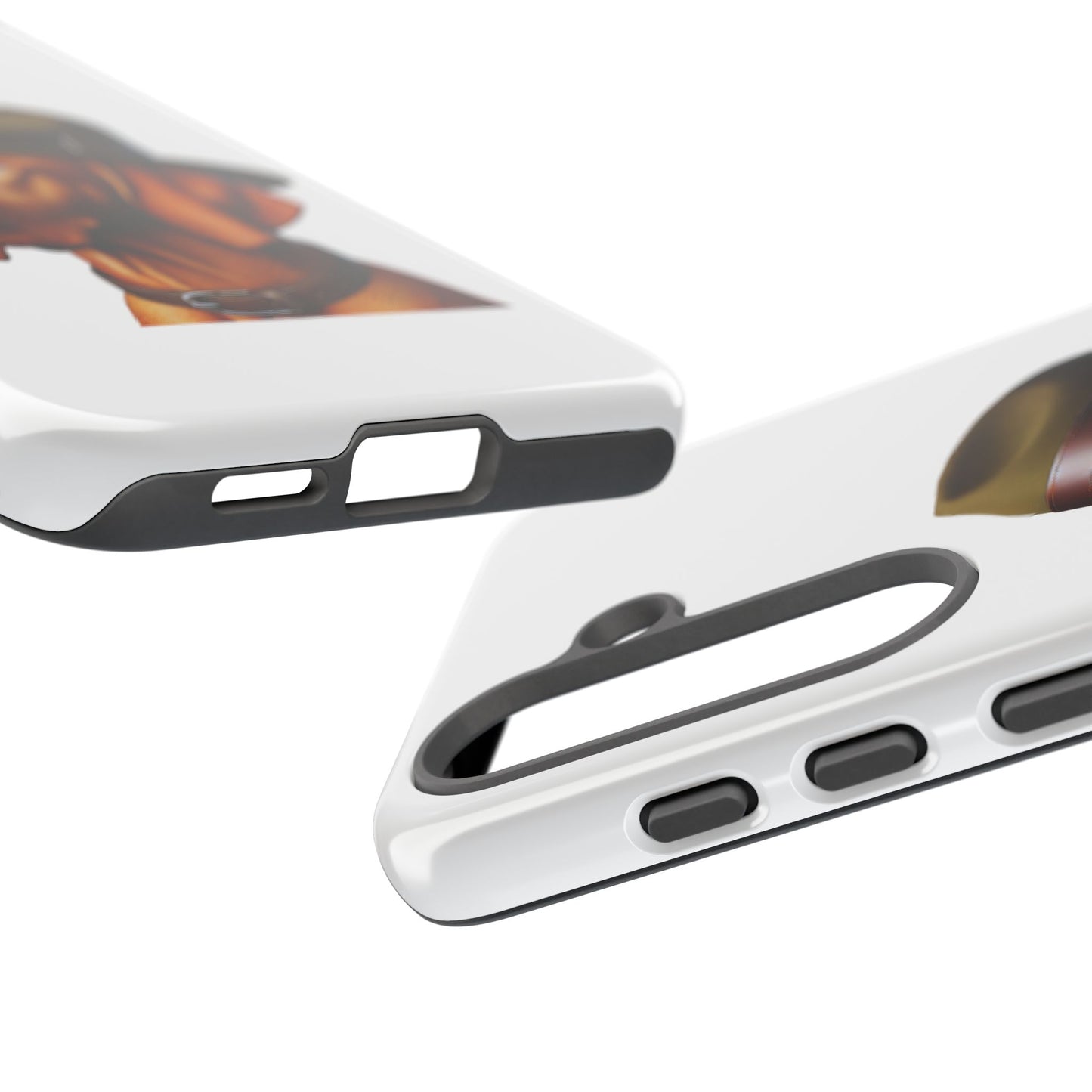 Vizsla Wearing a Campaign Hat - Tough Phone Case