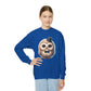 Owl Wearing A Top Hat Youth Crewneck Sweatshirt - Too Cute Pets