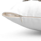 Corgi Wearing a Conductor's Hat - Throw Pillow
