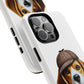 Beagle Wearing a Deerstalker Hat - Tough Phone Case