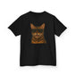 Bengal Cat Wearing Sunglasses Kids Tee
