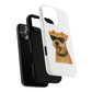 Miniature Schnauzer Wearing Sunglasses - Tough Phone Case