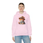 Tabby Cat in Fedora & Suit – Adult Unisex Hoodie