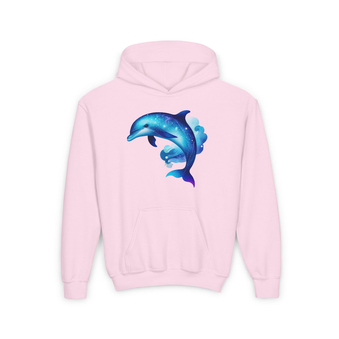 Cute Neptune The Dolphin Youth Hoodie Sweatshirt