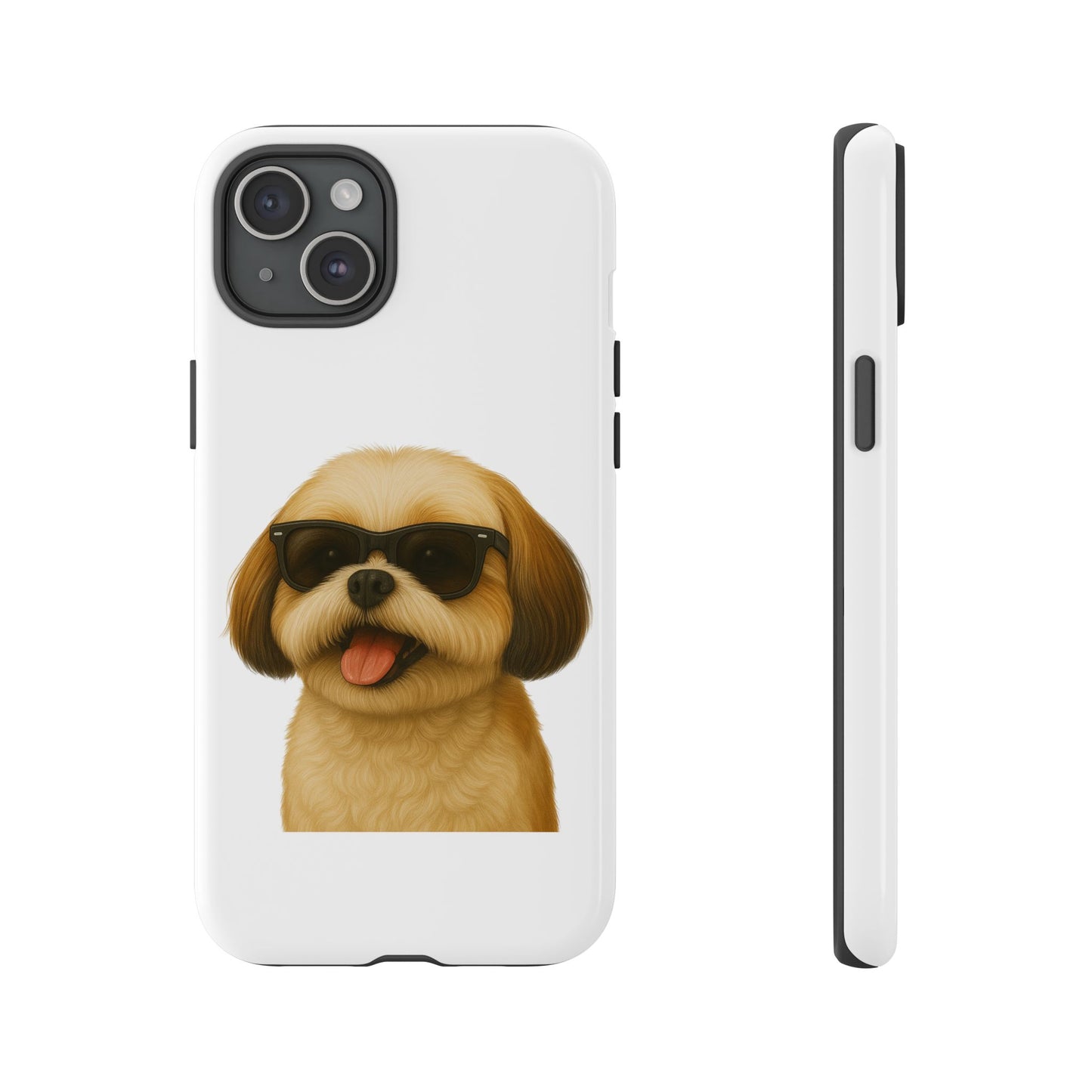 Shih Tzu Wearing Sunglasses - Tough Phone Case