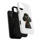 Black Poodle Wearing Sunglasses - Tough Phone Case