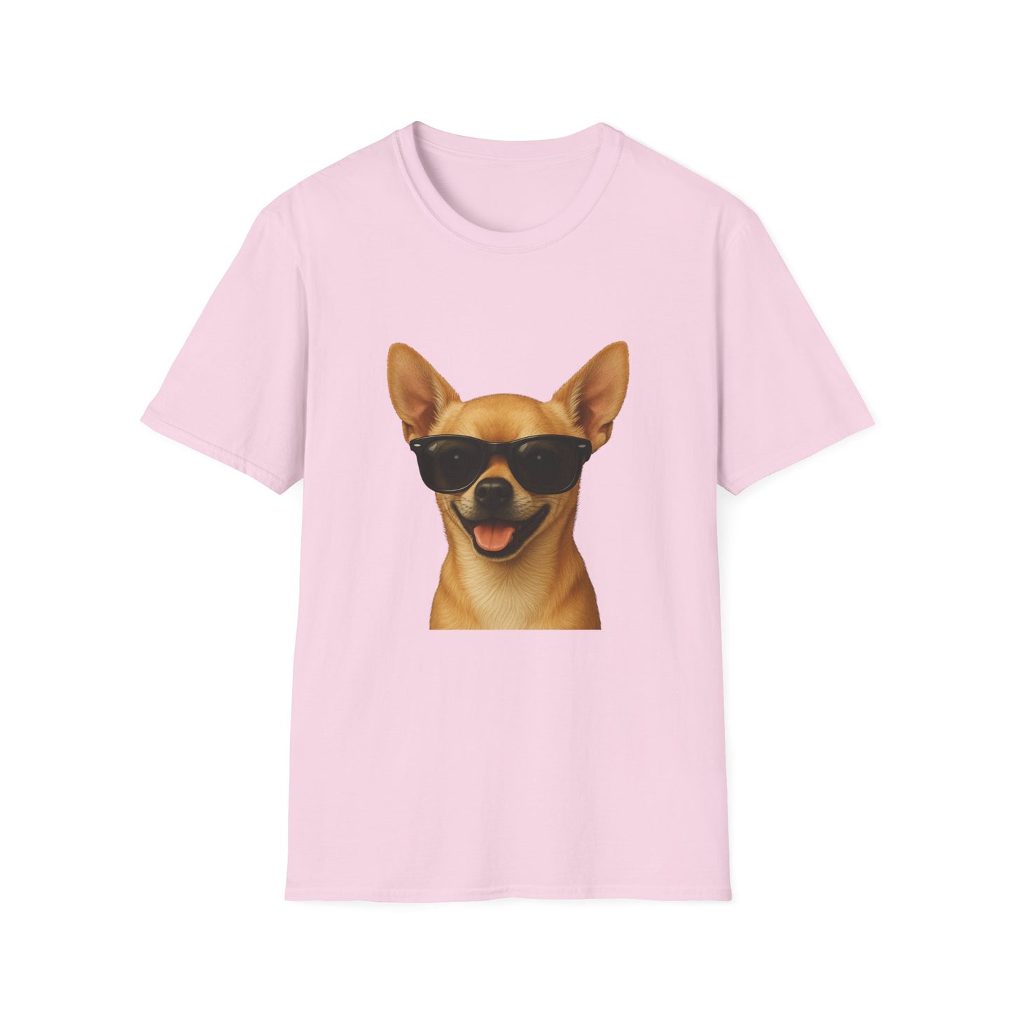 Chihuahua Wearing Sunglasses - Adult T-Shirt
