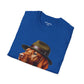 Dashing Vizsla Wearing A Campaign Hat- Adult T-Shirt - Too Cute Pets