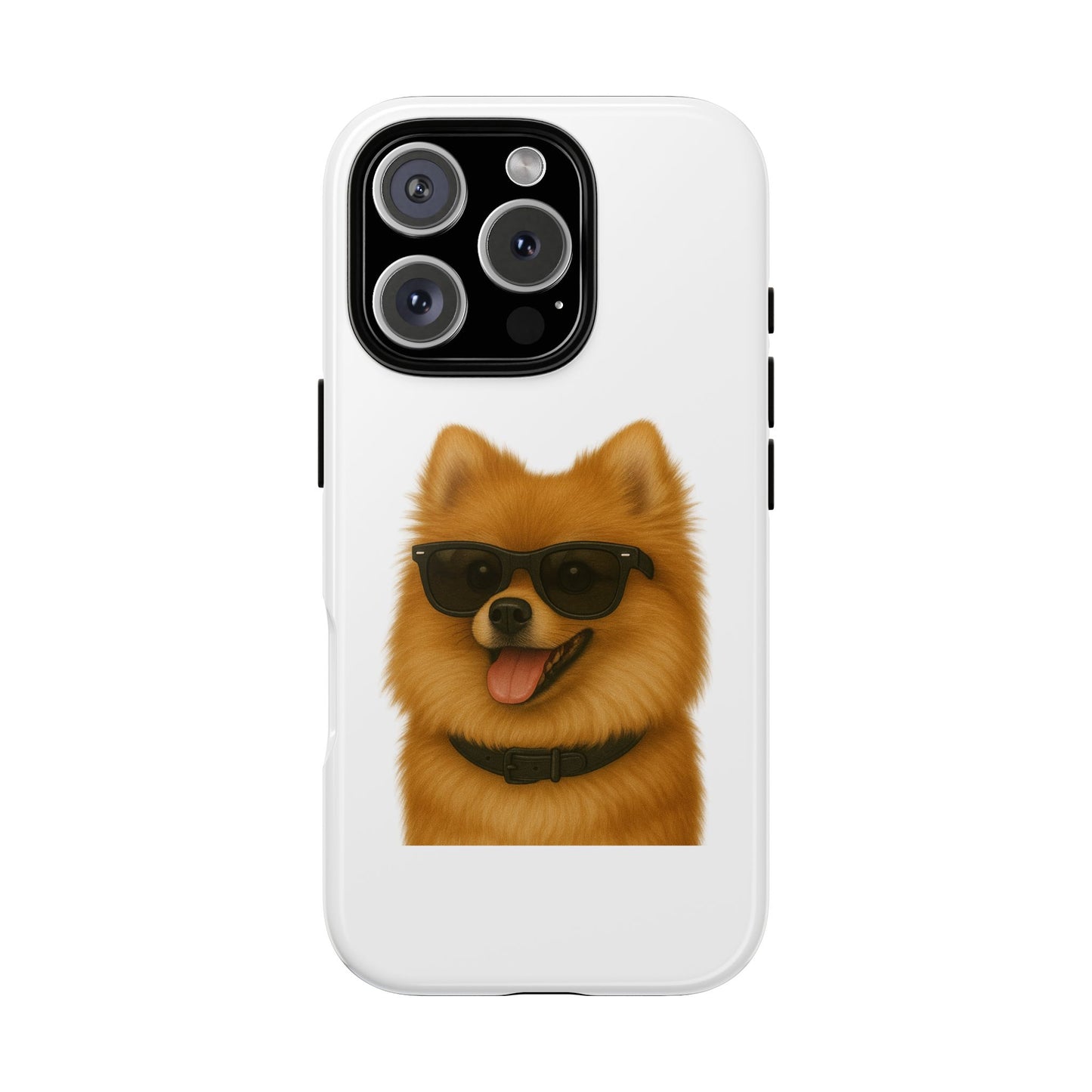 Pomeranian Wearing Sunglasses - Tough Phone Case