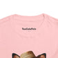 Cattle Dog Puppy Wearing Bandana & Straw Hat Toddler Tee - Too Cute Pets