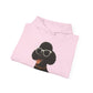 Black Poodle Wearing Sunglasses - Adult Hoodie