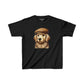 Golden Retriever With Newsboy Hat - Youth T-Shirt  - Too Cute Pets