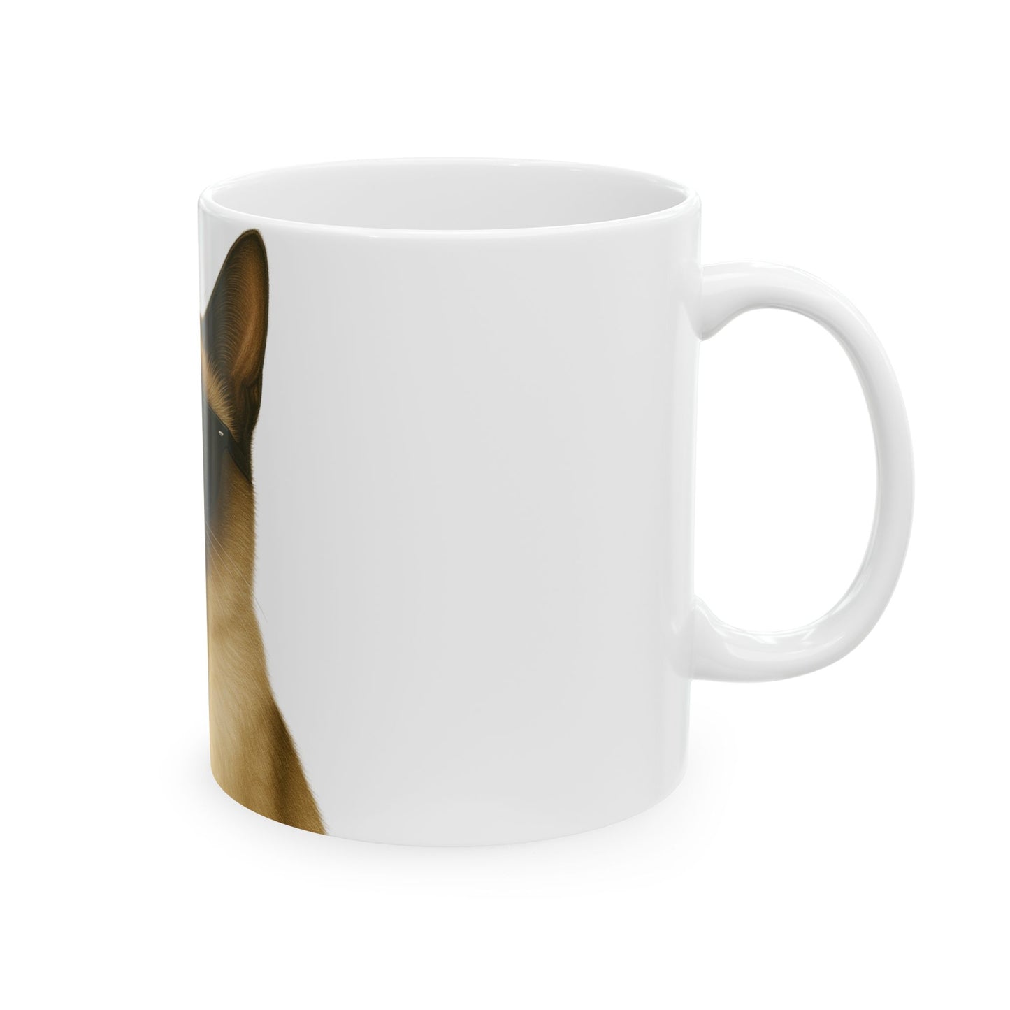 Siamese Cat Wearing Sunglasses Ceramic Mug