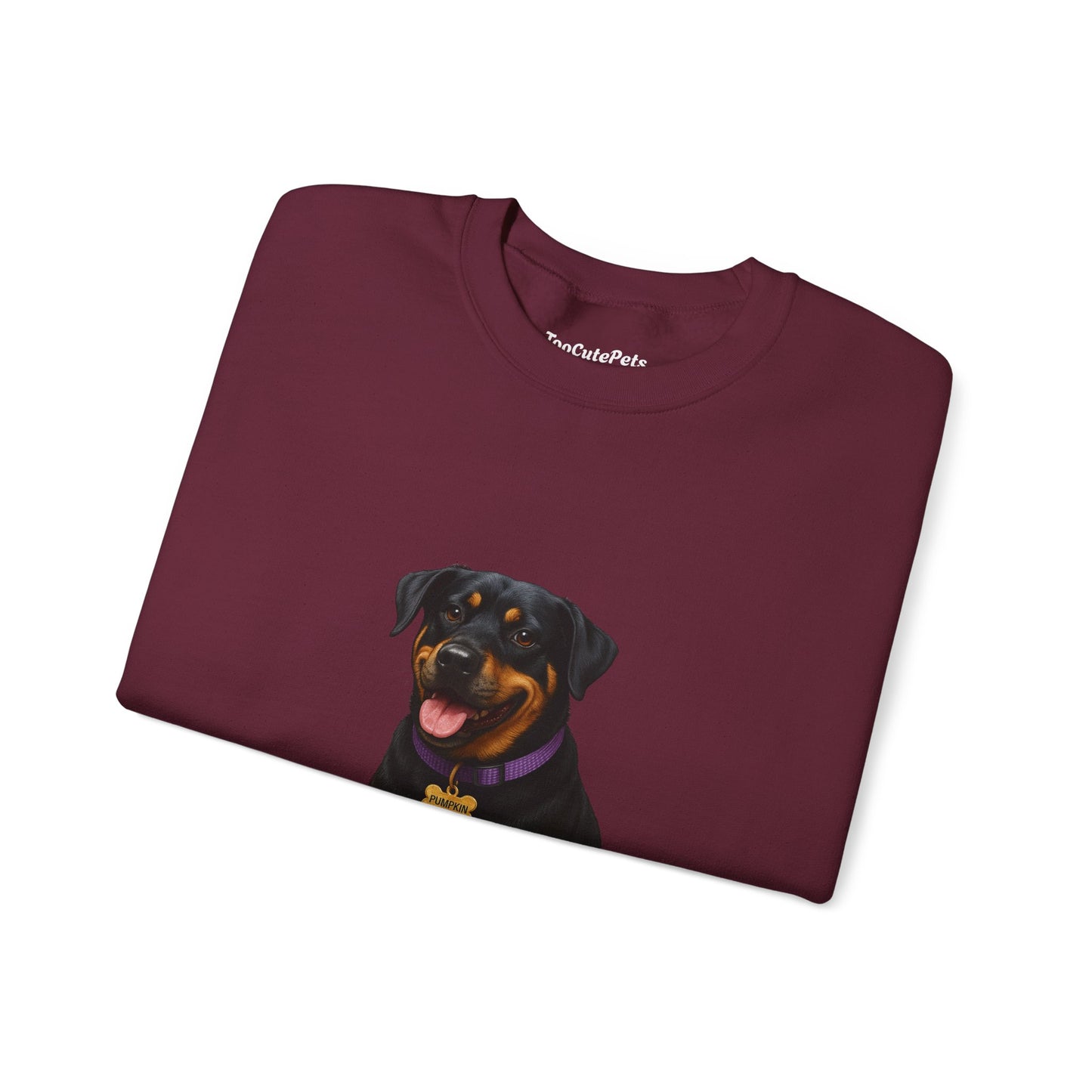 Rottweiler Lab Mix Pumpkin Sweatshirt