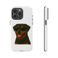 Rottweiler Wearing Sunglasses - Tough Phone Case