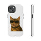 Tabby Cat Wearing Sunglasses - Tough Phone Case