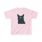 Russian Blue Cat Wearing Sunglasses Kids Tee
