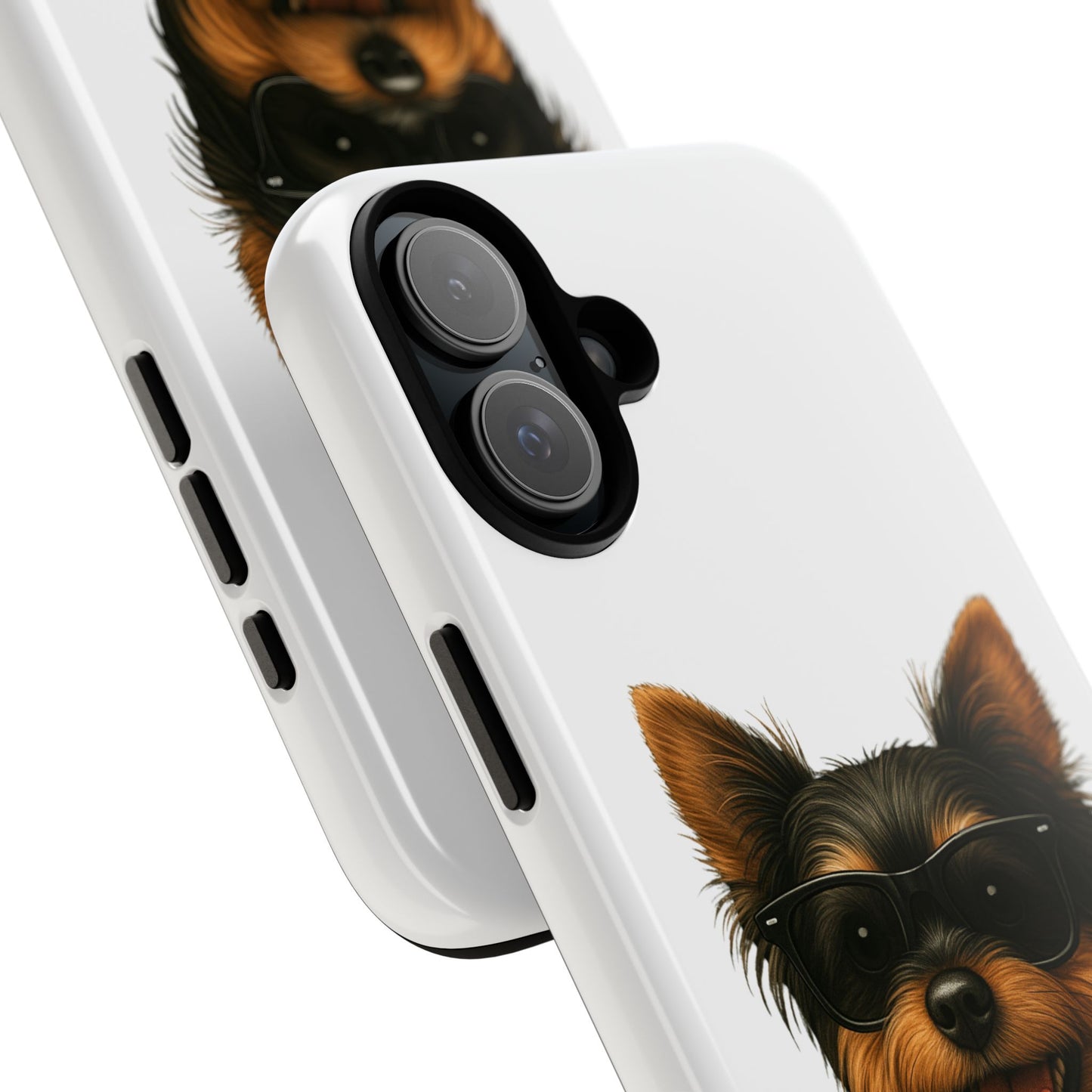 Yorkshire Terrier Wearing Sunglasses - Tough Phone Case