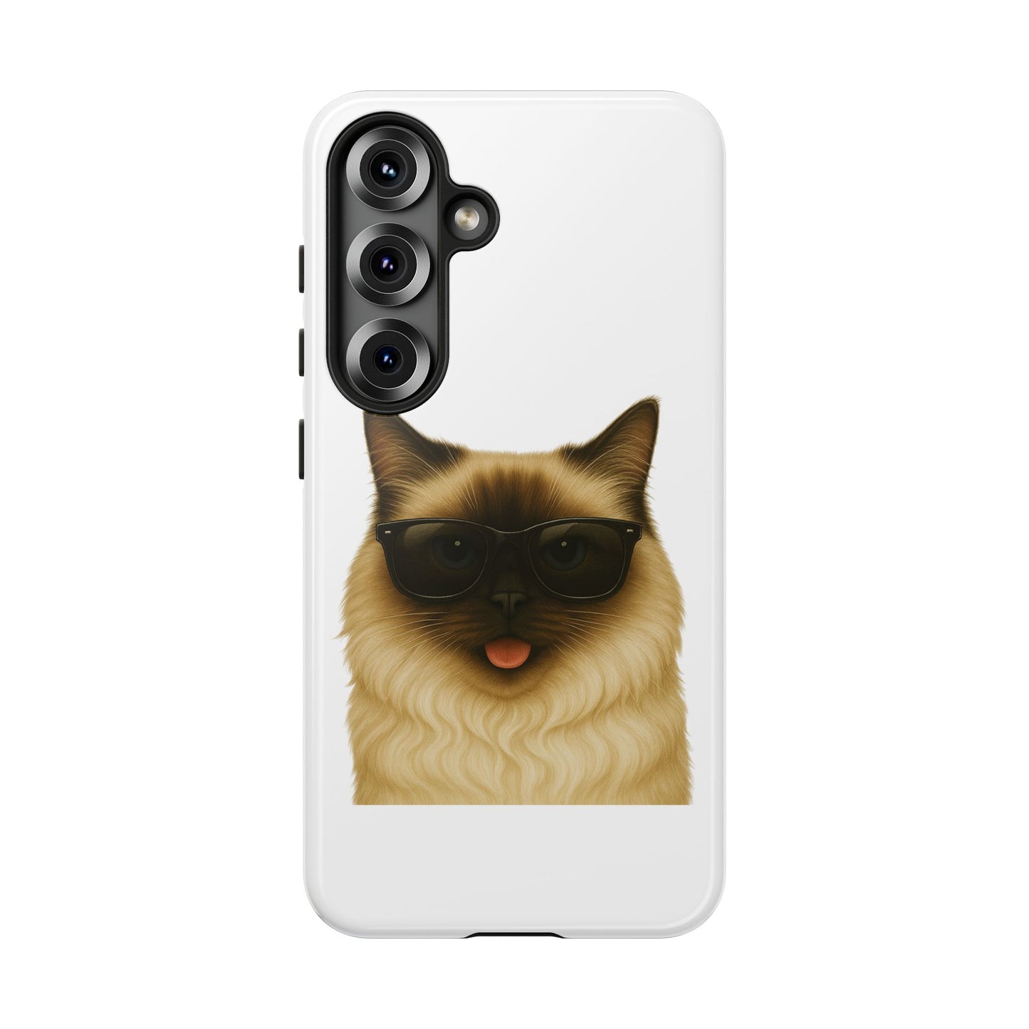 Ragdoll Cat Wearing Sunglasses - Tough Phone Case
