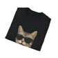 American Shorthair Silver Tabby Wearing Sunglasses - Adult T-Shirt