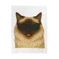 Ragdoll Cat Wearing Sunglasses - Sherpa Blanket