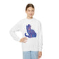 Tabby Wearing Top Hat (Multi-color) -  Youth Sweatshirt - Too Cute Pets Collection