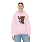 Basenji Wearing Tweed Flat Cap - Adult Hoodie - Too Cute Pets