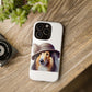 Collie Wearing a Cloche Hat - Tough Phone Case