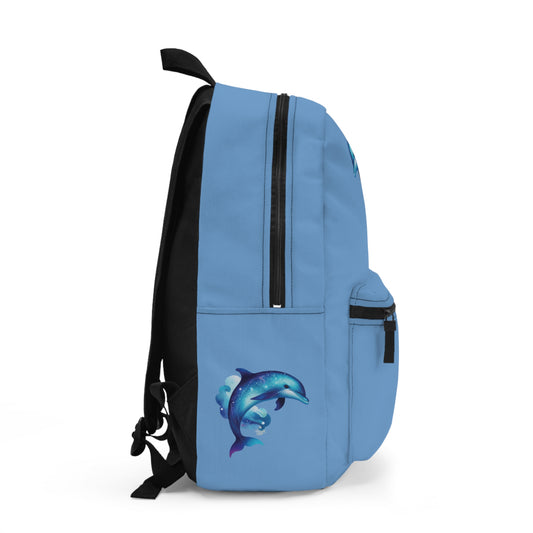 Neptune The Dolphin Backpack (Light Blue)