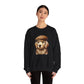 Golden Retriever In Newsboy Hat - Adult Crewneck Sweatshirt - Too Cute Pets