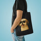 Shih Tzu Wearing Sunglasses Cotton Tote Bag