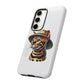 Bengal Cat Wearing a Safari Hat - Tough Phone Case