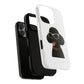 Black Poodle Wearing Sunglasses - Tough Phone Case