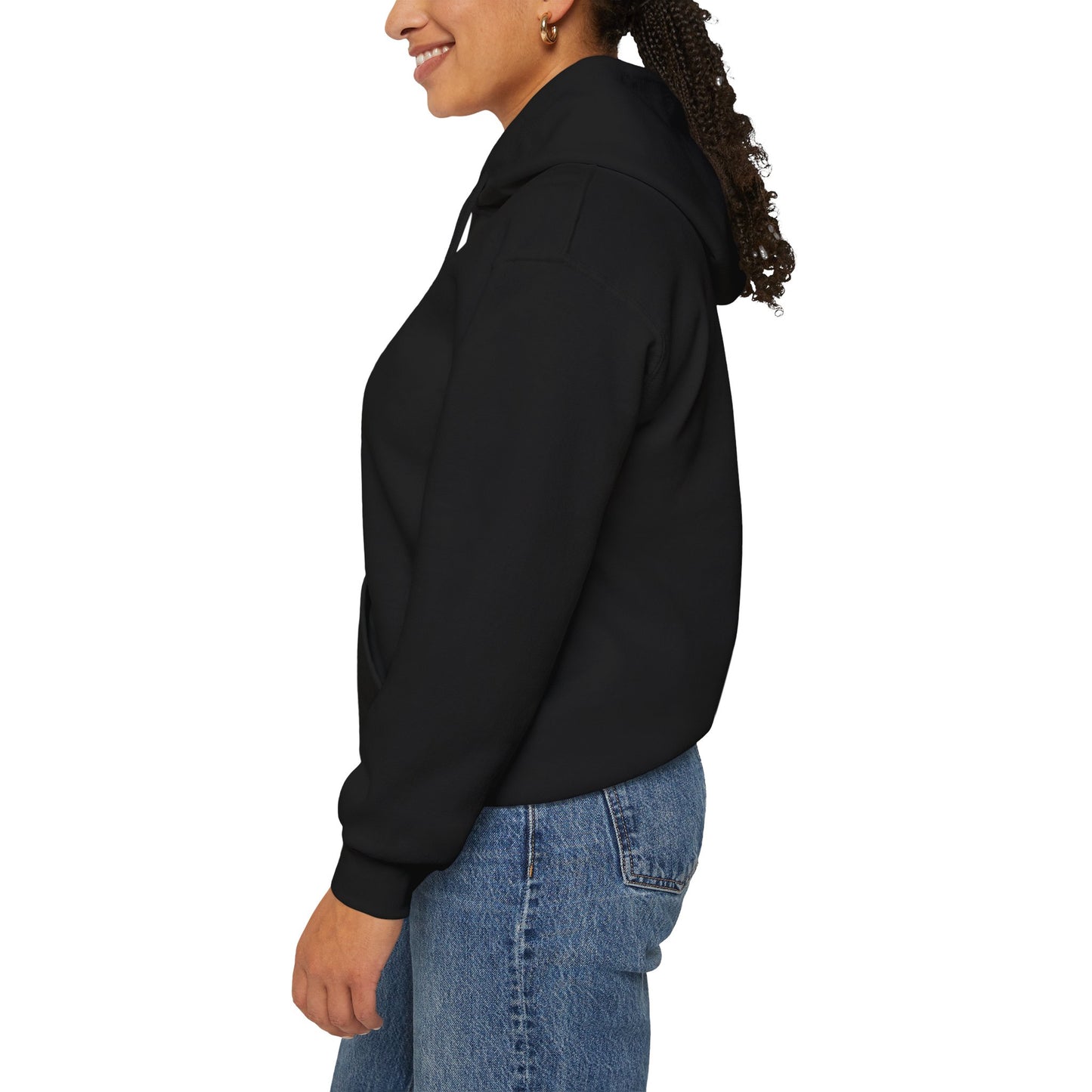 Collie Wearing Cloche Hat - Adult Hoodie - Too Cute Pets