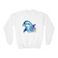 BayStar The Dolphin Youth Crewneck Sweatshirt - Comfy and Cute Style for Kids