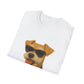 Miniature Schnauzer Wearing Sunglasses - Adult T-Shirt