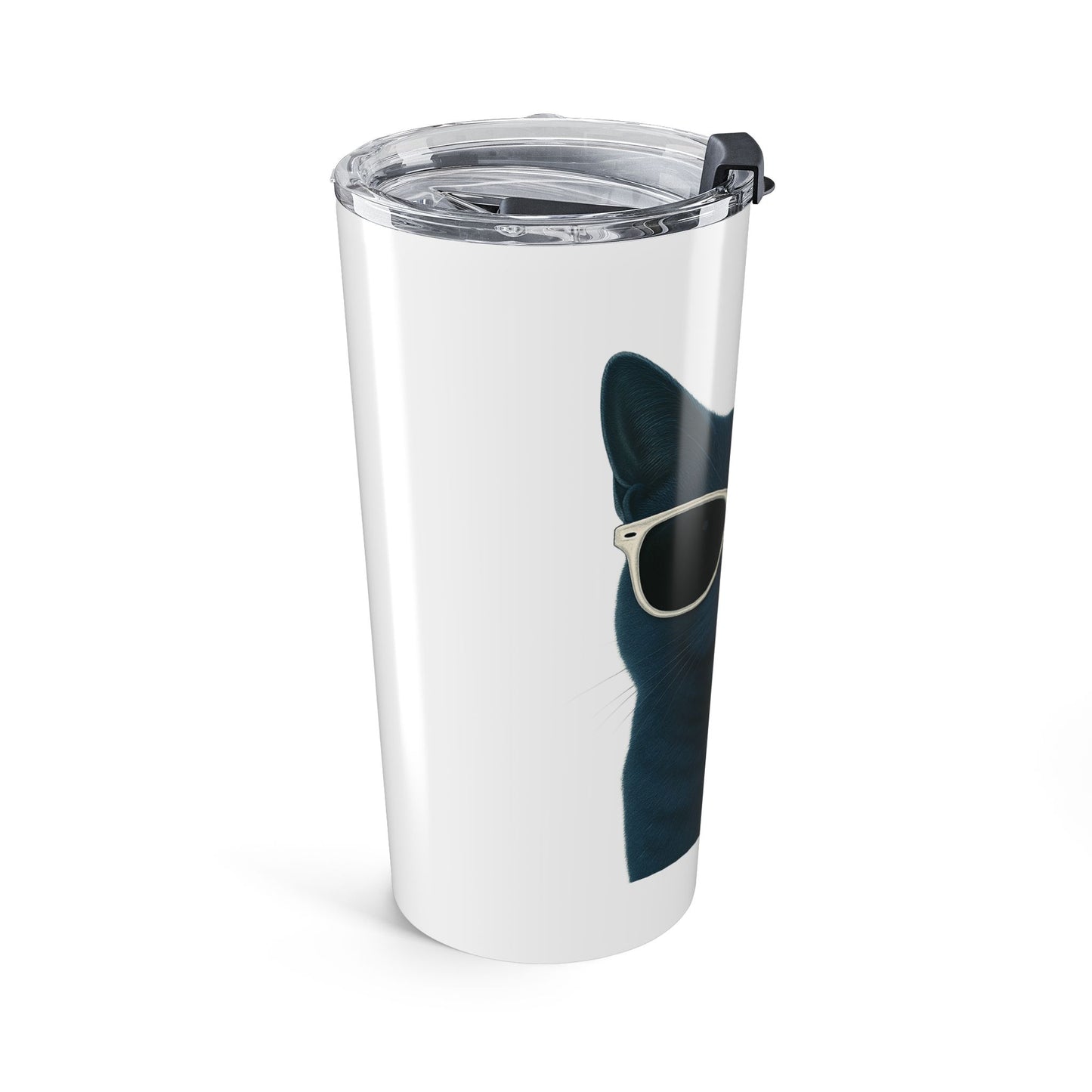 Russian Blue Cat Wearing Sunglasses - 20oz Tumbler