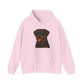 Rottweiler Wearing Sunglasses - Adult Hoodie