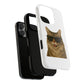Siberian Cat Wearing Sunglasses - Tough Phone Case